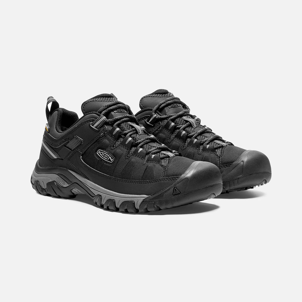 Zapatos de Seguridad Keen Mexico Negros - Hombre Targhee Exp Waterproof - BI6709352